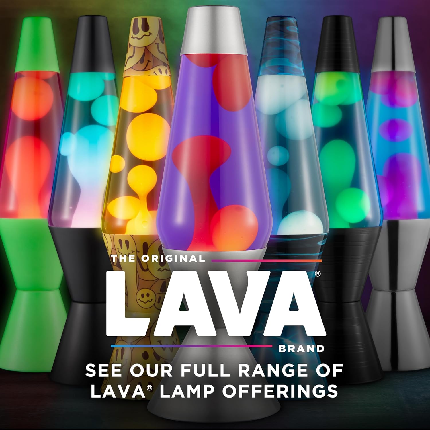 The Original Lava? Lamp - 14.5 Techno Chrome - Classic Liquid Motion Lamp - Pink Lava and Blue Liquid - Item #2097 (Amazon Exclusive) - Image 6