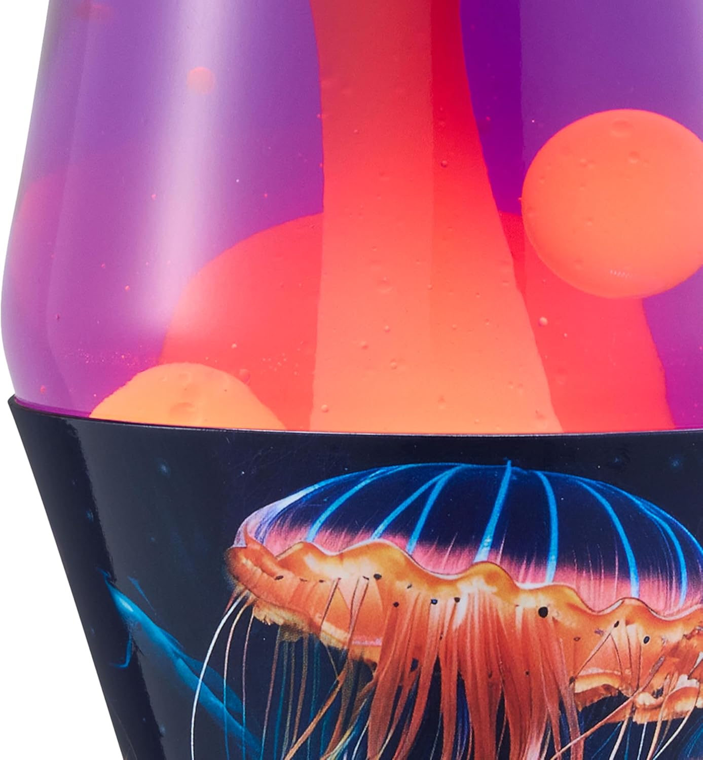 Lava The Original Lamp - 14.5 Luminous Jelly Fish ?C Classic Liquid Motion Lamp - Yellow Wax and Purple Liquid - Item #2424 (Amazon Exclusive) - Image 5